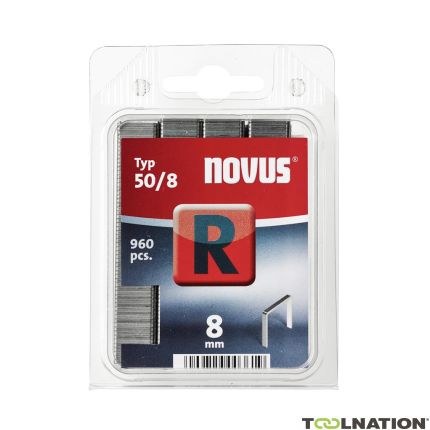 Novus 042-0469 Graffe a filo piatto R50/14MM 960 pezzi - 1