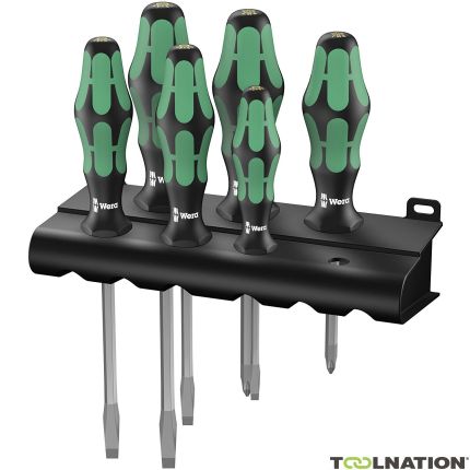 Wera 05007680001 334 SK/6 Set di cacciaviti Kraftform Plus Lasertip + supporto, 6 pezzi - 3