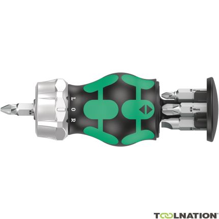 Wera 05008885001 Kraftform Kompakt Stubby Magazin RA 3, 6 pezzi - 1