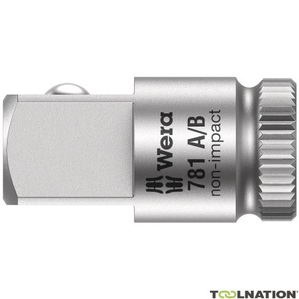 Wera 781 A Adattatore da 1/4", 781 A/B x 3/8 x 25,2 mm x 1/4" - 1