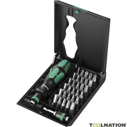 Wera 05057111001 Kraftform Kompakt 71 Set di cacciaviti di sicurezza, 32 pezzi - 1