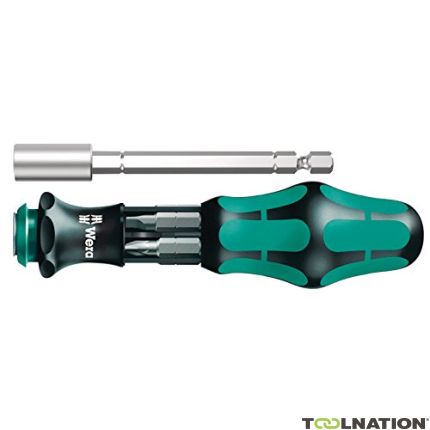 Wera 05073240001 Kraftform Kompakt 28 SB portapunte manuale con caricatore di punte - 1