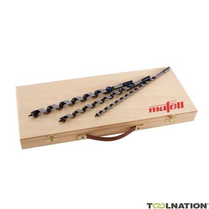 Mafell 093291 Valigetta per punte 460, con 6 punte a serpente da 8, 10, 12, 14, 16 e 18 mm - 1