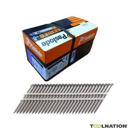 Paslode Fijaciones 142100 Viti a chiodo 2,8 / 3,2 X 50 zincate +Gas IM90 1250 pezzi - 1