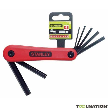 Stanley 4-69-261 Set di chiavi per prigionieri 7 pezzi 1,5-6 mm - 1