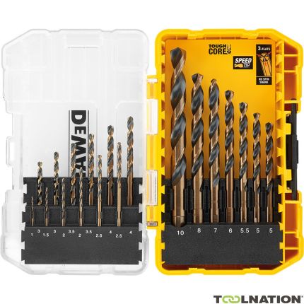 DeWalt DT70728-QZ set di punte per metallo in valigetta Tough Case 19 pezzi - 1