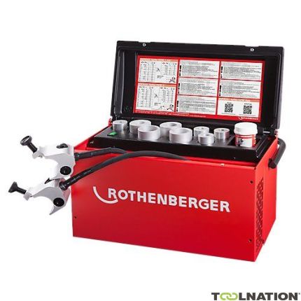 Rothenberger 1500003000 Rofrost Turbo 1 1/4" R290 Sistema di congelamento dei tubi + 6 gusci di riduzione - 1