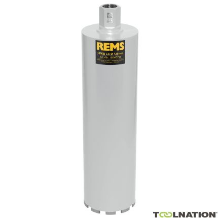 Rems 181457 R UDKB-LS 125x420xUNC 1 1/4 Punta per carotaggio diamantata Saldata al laser Secco/umido - 1