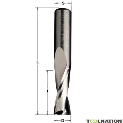 CMT 191.122.11 Fresa a spirale 12 mm, gambo 12 - 1