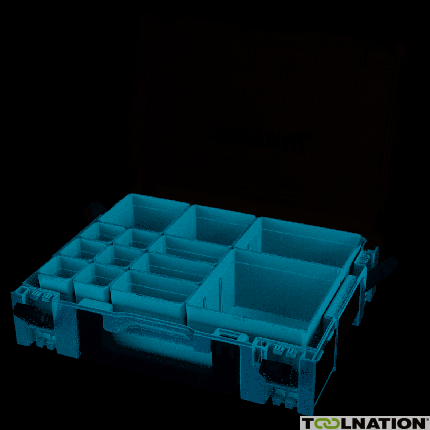 Makita 191X80-2 Mbox con scomparti - 1