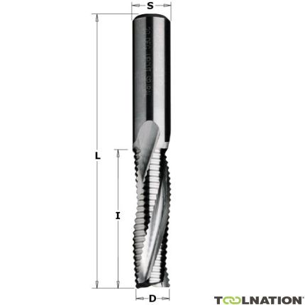 CMT 195.081.12 Fresa 8 mm, albero 8 mm a sinistra - 1