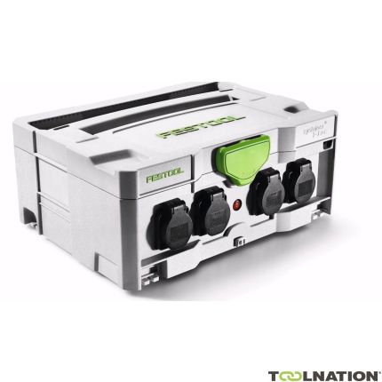 Festool 201682 SYS-PowerHub SYS-PH Cavo di prolunga da 10 metri con 5 prese in systainer FR/BE/CZ/SK/PL - 1