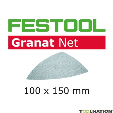 Festool 203320 Fogli abrasivi netti Granat Net STF DELTA P80 GR NET/50 - 1