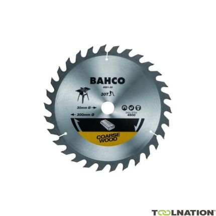 Bahco Lame circolari per legno in seghe da cantiere 8501-30F - 1