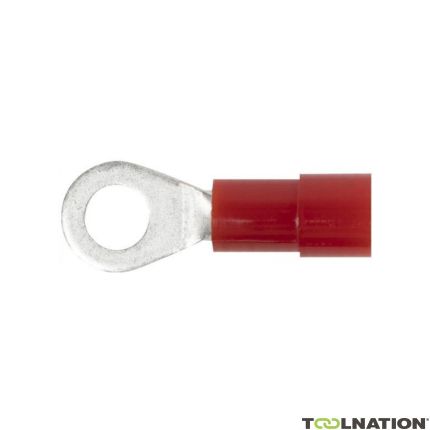 Wiha C020D005010 Capocorda ad anello isolato 100 pz. secondo DIN 0,5 - 1 mm², M4 - 1