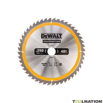 DeWalt DT1957-QZ Lama circolare 250 x 30 x 48T ATB 10簞 - 1