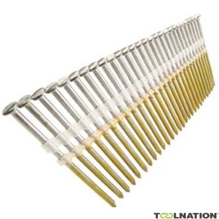 Paslode Fijaciones 312255 Chiodo a striscia 3,3 x 100 Vite vuota Testa tonda 3000 pezzi - 1