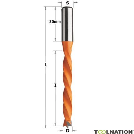 CMT 372.050.12 Trapano a tazza 5mm, albero 10x30 sinistro - 1