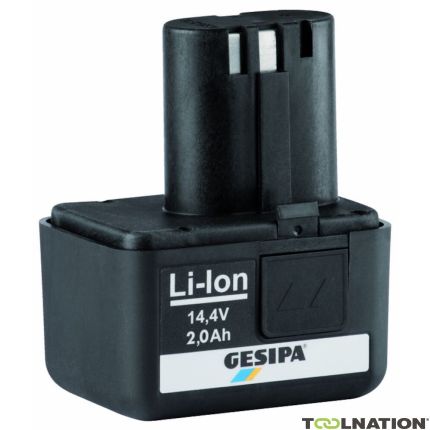 Gesipa 271666440 Batteria agli ioni di litio 14,4V / 2,0Ah - 1