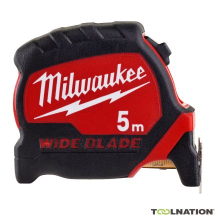 Milwaukee 4932471815 Metro a nastro Premium a lama larga da 5 metri. - 2