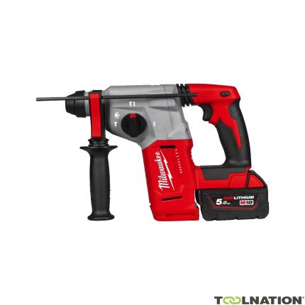 Milwaukee M18 BLH-502X Martello combinato M18 SDS-Plus Accu 18V 5,0Ah Li-Ion 4933478894 - 1