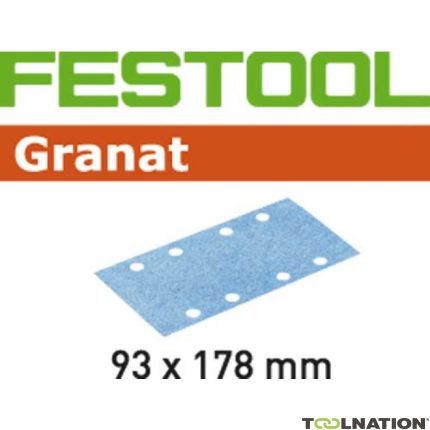 Festool 499633 Nastri abrasivi Granat STF 93X178 P100 GR/100 - 1