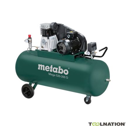 Metabo 601541000 Mega 520-200 D Compressore 200 litri - 1