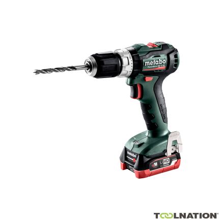 Metabo PowerMaxx SB 12 BL Trapano a percussione a batteria 12V 4,0Ah LiHD in metabox 601077800 - 1