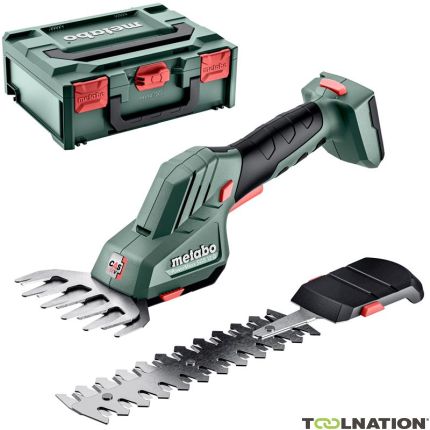 Metabo 601608840 PowerMaxx SGS 12 Q Accu Cesoie per arbusti ed erba 12V senza batteria e caricabatterie in Metabox - 1