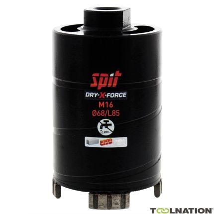 Spit 654760 DRY-X-Force Punta per trapano a scatola M16 D. 68 x 85 mm - 1