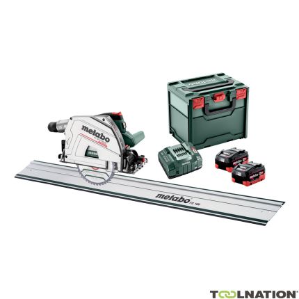 Metabo 691172810 KT 18 LTX 66 BL Sega da banco 18V 8,0Ah LiHD in metabox + guida FS160 - 2