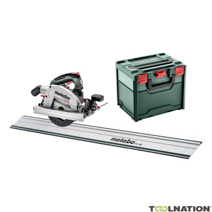 Metabo KS 18 LTX 66 sega circolare a batteria 18V senza batterie e caricabatterie + guida FS160 691194840 - 1