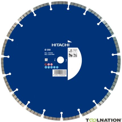 HiKOKI 773009 Lama diamantata 300 x 25,4 x 10 tipo laser standard per calcestruzzo - 1