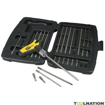 Stanley 0-79-153 FatMax Set di chiavi a pistola con cricchetto (27 pezzi) - 1