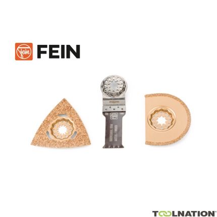 Fein 35222967070 Set di lame circolari E-Cut Starlock Comboset "Ristrutturazione delle piastrelle - 1