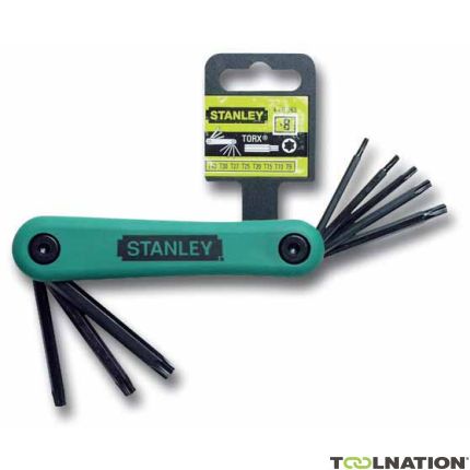 Stanley 4-69-263 Set di chiavi per prigionieri 8 pz T9-T40 - 1