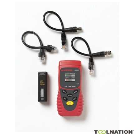 Beha-Amprobe 3052401 Tester per cavi LAN-1 con display a LED - 1