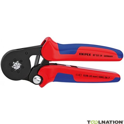 Knipex 975314SB Pinze a crimpare autoregolanti - 1