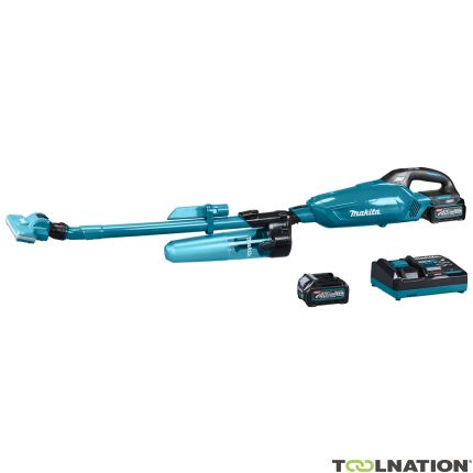 Makita CL002GD213 Accu stick hoover con ciclone raccoglipolvere blu 40V max 2,5Ah Li-Ion - 2