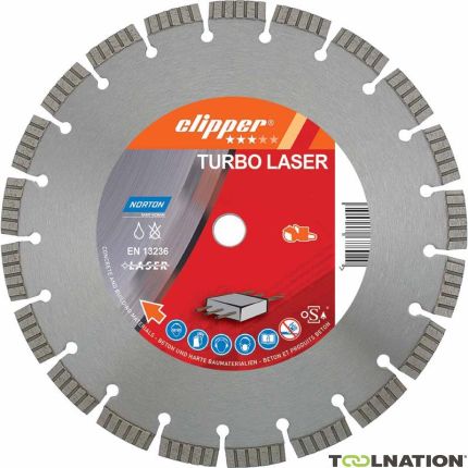 Clipper 70184694468 Classic Turbo Laser Lama diamantata 300 x 20 mm - 1