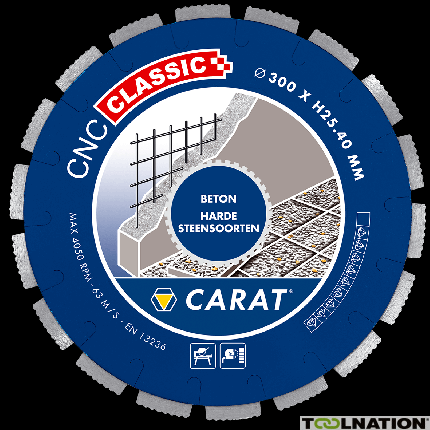 Carat CNCC370500 disco diamantato BETON CNC CLASSIC 370x30,0MM - 1