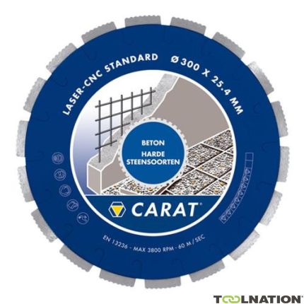 Carat CWB3505000 Lama diamantata per calcestruzzo Ø350x30,00 mm per W-5421 - 1