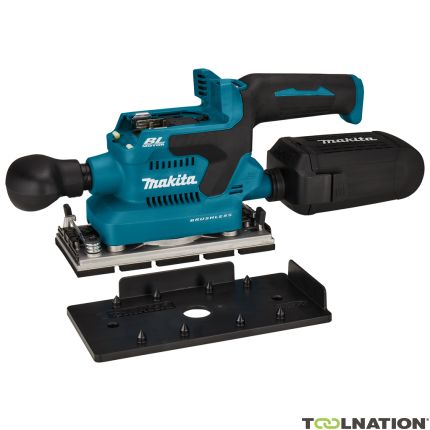 Makita DBO381ZU Levigatrice orbitale Accu con trasmettitore AWS 18V senza batterie e caricabatterie - 1