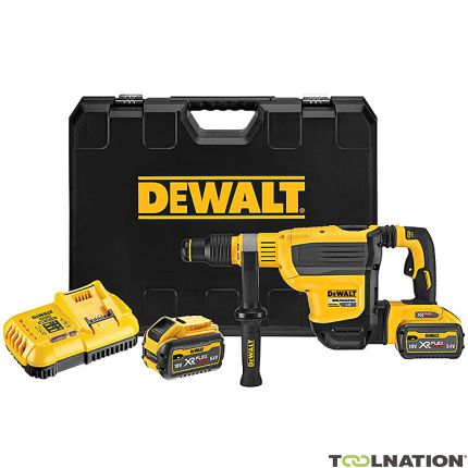 DeWalt DCH614X2-QW FlexVolt Accu Martello combinato SDS-Max 54V 9,0Ah Li-Ion - 6