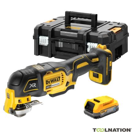 DeWalt DCS356E1T-XJ Multiutensile oscillante XR 18Volt PowerStack Li-Ion - 1