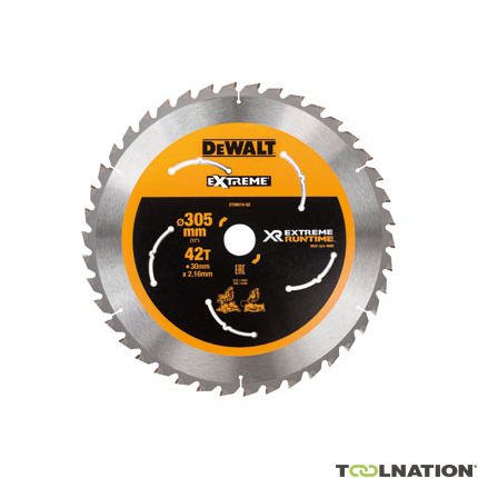 DeWalt DT99574-QZ lama circolare XR 305 mm x 30 mm 42T CSB - 1