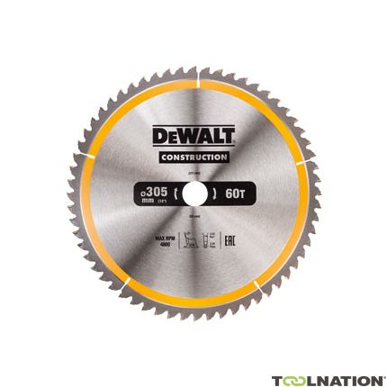 DeWalt DT1960-QZ Lama circolare 305 x 30 x 60T ATB -5簞 - 1