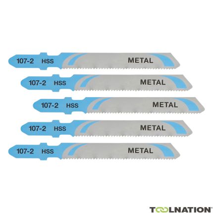 DeWalt DT2160-QZ Lama per seghetto alternativo HSS® 76 x 1,2 x 4 mm (T118A) 5 pezzi - 1