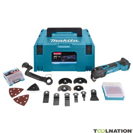 Makita DTM41ZJX3 Multiutensile 14,4 Volt Li-ion + set di accessori! senza batterie e caricabatterie - 2