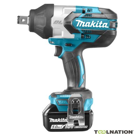 'Makita DTW1001RTJ Chiave a impulsi 3/4'''' 1000Nm 18 Volt 5,0 AH Li-ion + 5 anni di garanzia del rivenditore!' - 1